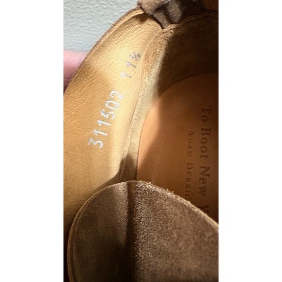 To Boot New York Mens Suede Fashion Sneaker Brown Size 11.5